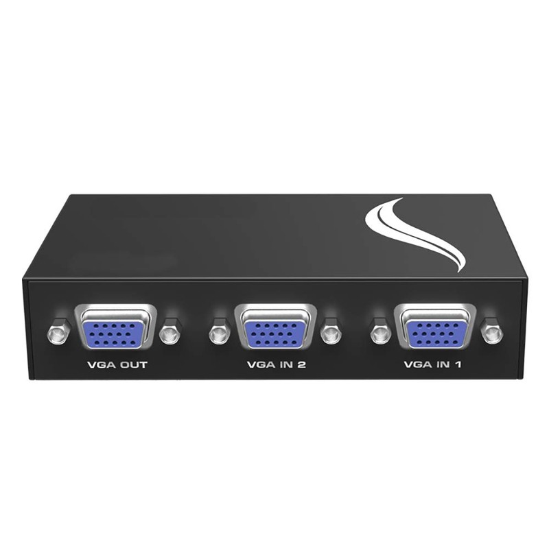 ES-Tune VGA Switcher, Bi-Directional Support, 2 Inputs, 1 Output, 1