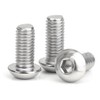 M3-0.5x10mm Button Head Socket Cap Screw,M3 10mm Screws,Allen Hex Drive