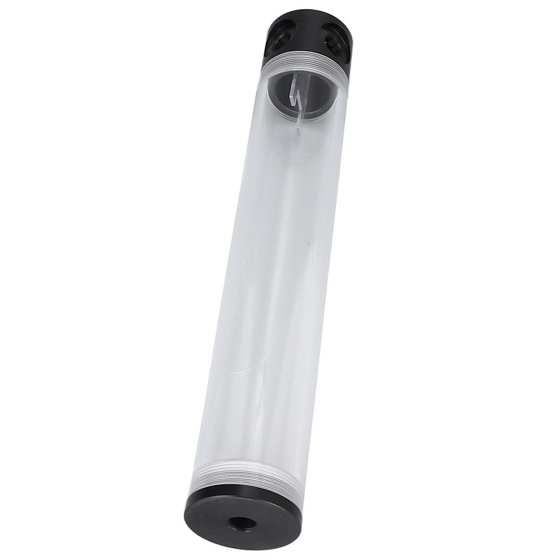 Water Cooling Reservoir 300mm/11.8in Length G1/4in Thread Low Noise Cylindrical