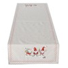 CasaJame Christmas Table Runner, Linen, 138 x 40 cm, Natural,