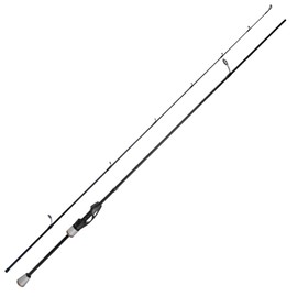 HANDING Pioneer Spinning Rod, BFS Ultralight Fishing Rod with 24T Carbon Fiber, Freshwater Spinning Rod TS Ceramic Guides, 6'6" EVA Handle 2 Pieces Fishing Rod
