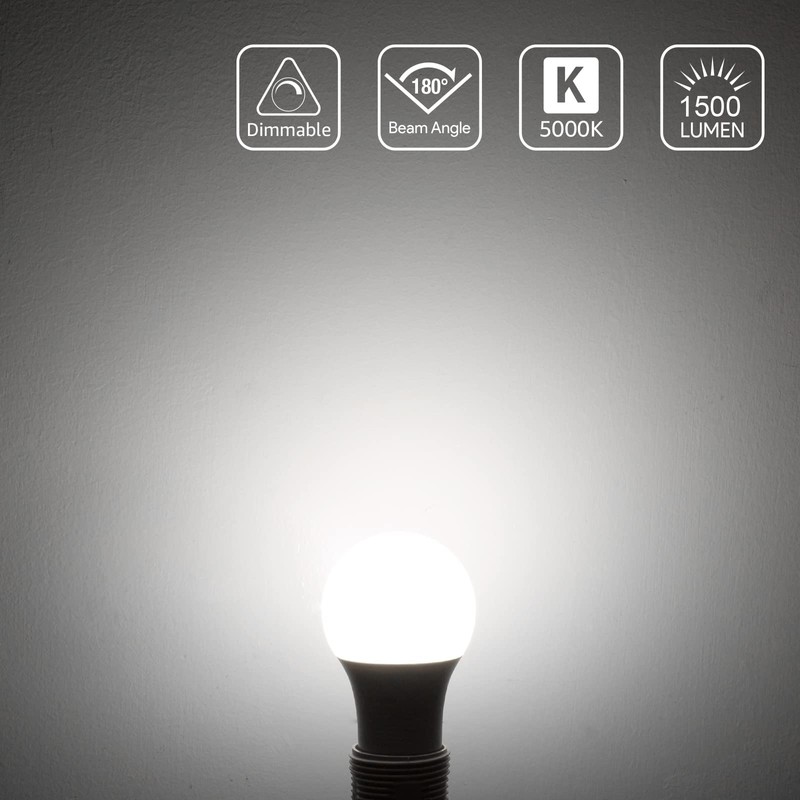 Lepro Dimmable LED Light Bulbs 100 Watt Equivalent, 14W 1500LM