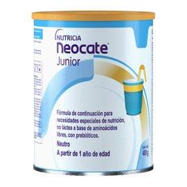 Neocate Junior, Fórmula de continuación para niños con necesidades especiales de Nutrición a partir de 1 año, lata de 400 g