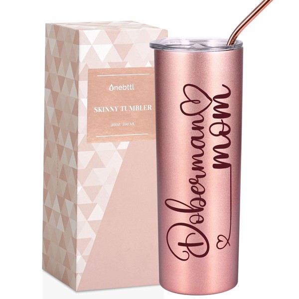 Onebttl Doberman Gifts for Women, Best Doberman Pinscher Mom Gifts