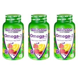 Vitafusion Omega-3 GTLvb Gummies - 120 Count (3 Pack) YzcrD