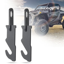 KEMIMOTO Door Latches Compatible with RZR, 1 Pair Anti-Rust Easy Latches 3.5" Airflow Booster Vent Extender for Increasing Air Circulation Compatible with RZR XP 1000/4 1000 / Turbo/Turbo S / 900