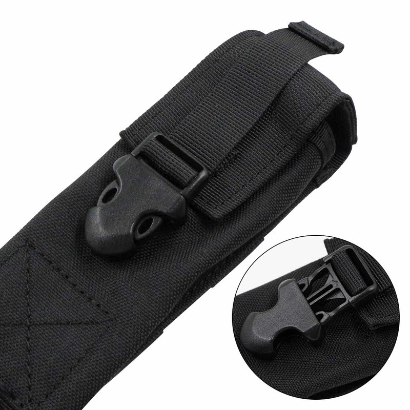 Flashlight Holster Bag Holder - Tactical Torch Case Holder Torch