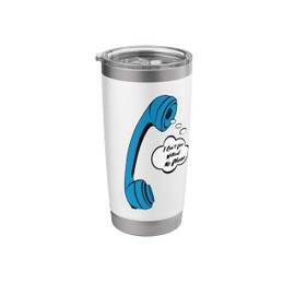 Funny Cell Phone I Can't Live Without My Phone Stainless Steel Insulated Tumbler