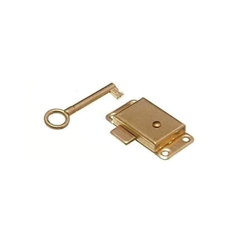 Dzina Wardrobe Cupboard Drawer Cabinet Door Lock and Key 50MM