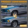 Gempro LED Corner Side Marker Lights for 1994-1997 Chevy Blazer