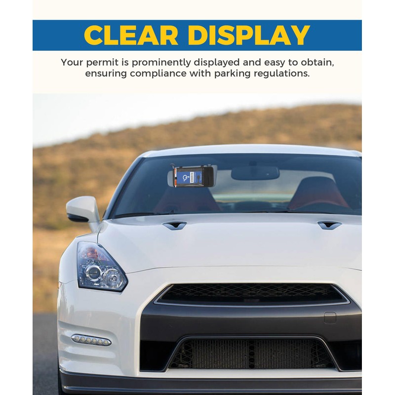 iolory Car Disabled Parking Permit Holders,Visor Organizer,Car Document Holder,Sun Visor