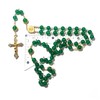 GeekTenet Rosary Beads Chaplet Natural Agate Rosery Cross Catholic gifts