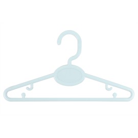 Baby Coat Hangers Small Clothes Hangers First Steps Pack of 16 White