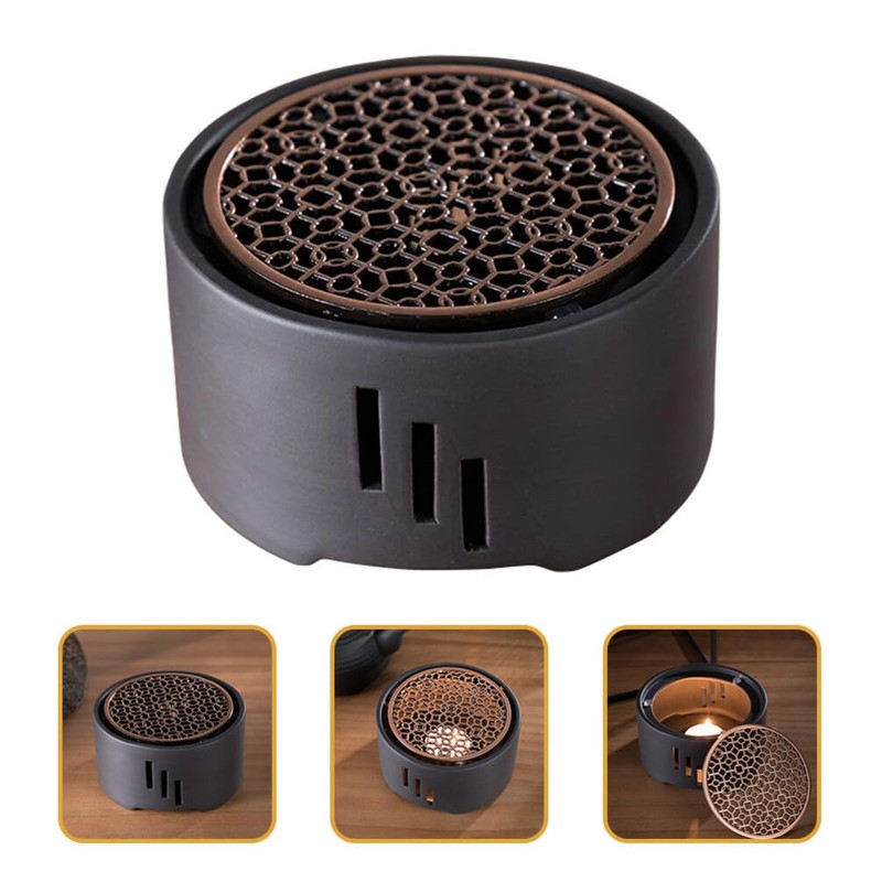GANAZONO Heater, Japanese Style Teapot Heater, Tea Heater, Base, Metal