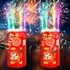 Fireworks Bubble Machine, Pack of 2, 13-Hole Design, Automatic Fireworks