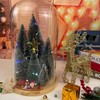 MTKZKAF Artificial Mini Bottle Brush Christmas Trees for Christmas Decoration