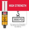 J-B Weld 50132 PlasticWeld Quick-Setting Epoxy Syringe - Translucent Yellow
