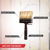 SIZAH 2 Pack Shed & Fence Block Brush, For Shed