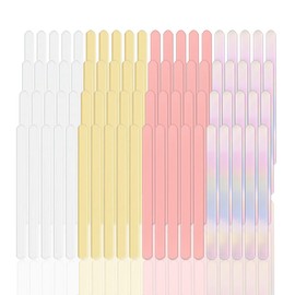 80 Pieces Reusable Acrylic Cakesicle Sticks Ice Cream Sticks Mirror Popsicles Sticks Mini Ice Cream Sticks Craft Cakesicle Mold Sticks for DIY Cakesicle Ice Cream Candy Festival Party(Mixed)