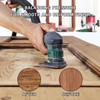 RUCUDIM 5 Holes Sander Sandpaper Backing Pads, Sponge Sanding Pads