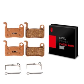 CNC Bicycle Disc Brake Pads for Shimano XT M765 M775 M776 LX M585 XTR M965 M966 M975 SLX M665 T665 Deore M535 M595 M596 Saint Hone Alfine Bike Brake Pads（Polymetallic）