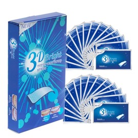 Whitening Sheets, 21 Day Supply, Removes Yellowing of Teeth, Easy Toothpaste, 21 Doses, Pack of 42