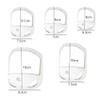 5 Sizes Set Goatee Beard Shaper Beard Styling Template Beard