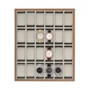 24 Grid Watch Tray Jewelry Organizer Wooden Box Organizer Display