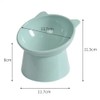 3pcs Elevated cat bowls，Raised Cat Feeding Bowls with Stand，Anti Vomit