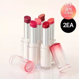 Clio [클리오][탕후루광/2EA] 크리스탈 글램 밤 [001 꿀 복숭아] [Clio][Tanghulu Glow/2EA] Crystal Glam Balm [001 Honey Peach]