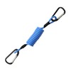 Taka Sangyo A-0107 Hard Spiral Rod Holder Light Blue Size: