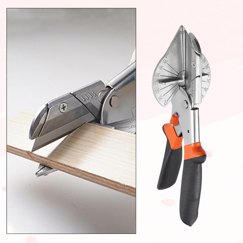 BRIOTA Mitre Scissors, Angle Scissors, Sealing Scissors, Multifunctional Trunking Scissors,