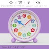 HOTIYOK Telling Time Teaching Clock Nursery Kids Learning Alarm Clock