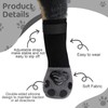 EOAMGO 3 Pairs Anti-slip Dog Socks Paws Stop Licking, Dog