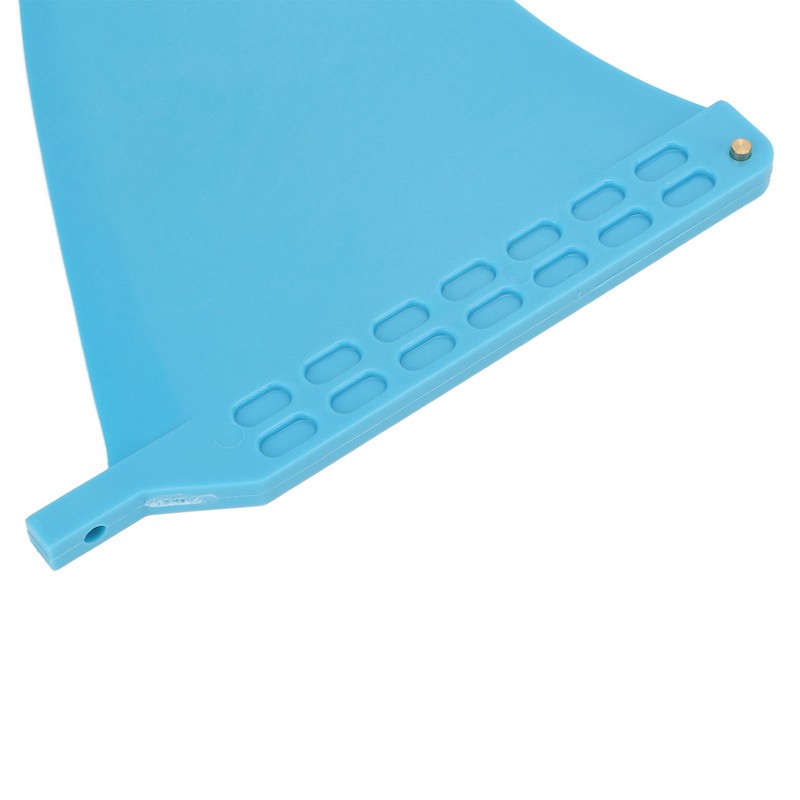 Surfboard Fin PVC 13.1in Blue Thruster Fin Surfing Board Accessories
