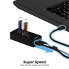 Sabrent Apagadores de Potencia Individuales y LED, 7-Port