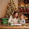 Christmas Ornaments Building Blocks Set, 12 Pack DIY Xmas Tree