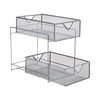 Mind Reader Accessory Organizer, Supply Storage, Makeup, Office, Kitchen, Metal