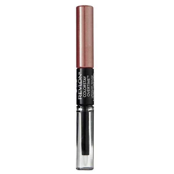 Revlon ColorStay Overtime Liquid Lip Color, Bare Maximum [350] 0.07 oz (Pack of 2)