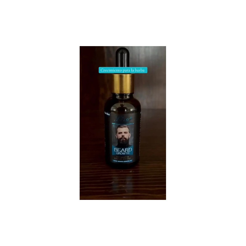 Serum Crecimiento Rápido Engrosamiento Barba Bigote