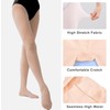 Danswan Mallas de ballet para niñas sin pies, leggings de