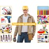 Utility Canvas Zipper Tool Bag - Heavy Duty Tools Pouch