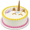 DecoPac 22646 Unicorn Creations DecoSet Plastic Gold