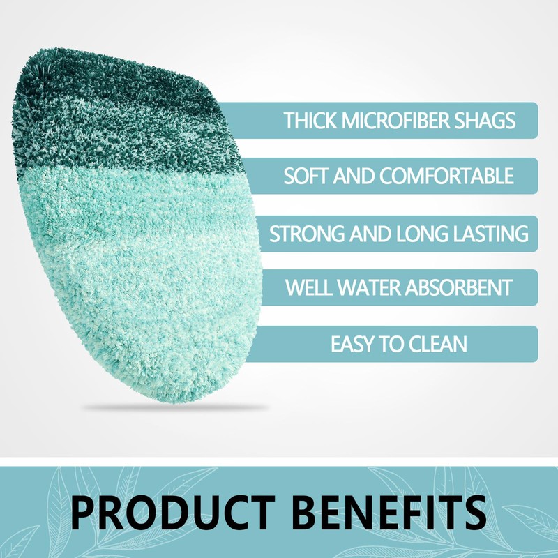 Arotive Soft Microfiber Bathroom Toilet Lid Cover, Machine Washable Seat