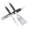 HAUSHOF Large Grill Accessories 3PC Heavy Duty Stainless Steel Spatula