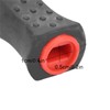 Steel Rasp Handle, High Density Plastic File Handle with Simple