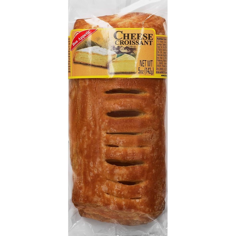 Bon Appetit Cheese Croissant, 5 oz - Buttery and Cheesy