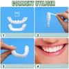 VEGCOO 8 Pairs Temporary Dentures Dentures Cosmetic Immediate Education False
