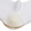 B-Five BF-PSS Basketball Socks, Stockings, Middle Socks, Plain, Unisex, white