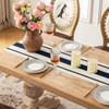 Fancy Homi Navy Blue Table Runner 72 Inches Long Boho